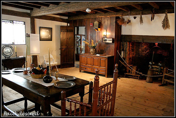 Dining at the Corwin House, Salem Witch House